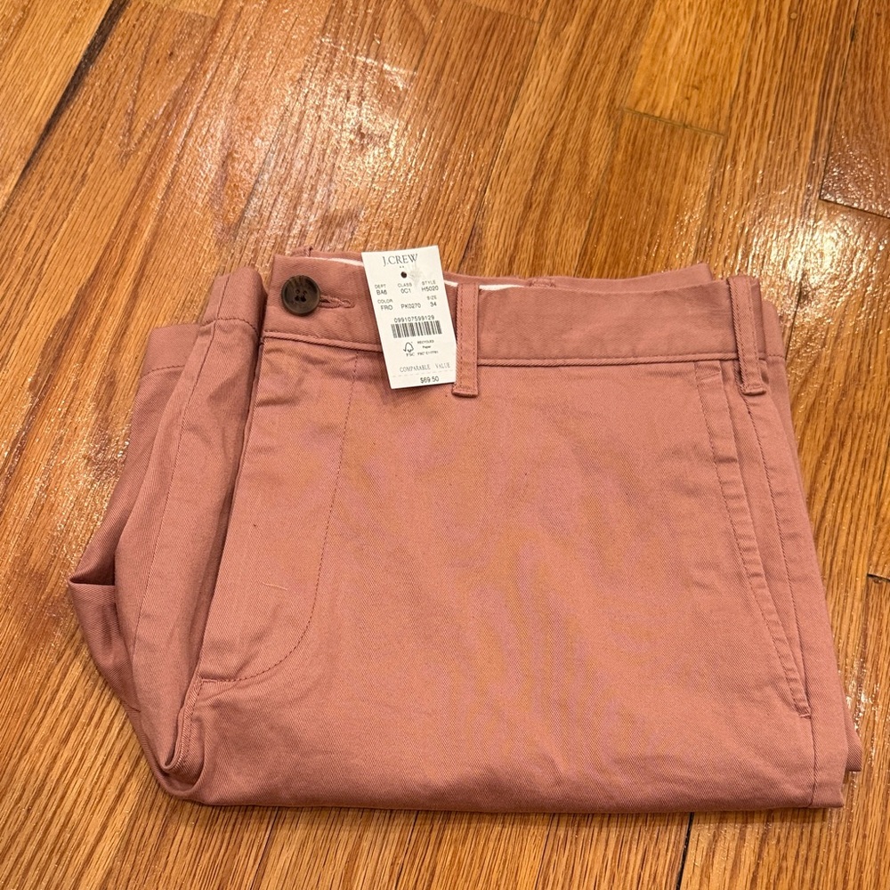 J. Crew Men's Dusty Rose/Salmon Shorts